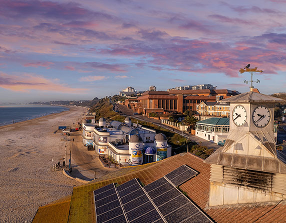 Image showing Bournemouth beach